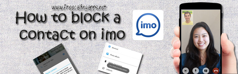 how to block imo contact